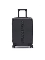 KARL LAGERFELD Walizka kabinowa A3W30245 Czarny. Czarne walizki męskie KARL LAGERFELD, bez wzorów, z tworzywa sztucznego. Za 1,299.00 zł.