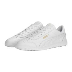 Męskie Buty Treningowe Club 5v5. Białe buty trekkingowe męskie Puma, bez wzorów, sportowe, bez obcasa, bez zapięcia. Za 344.99 zł.