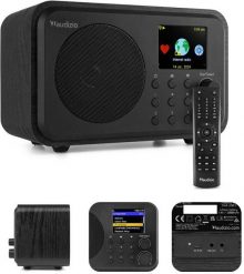 Radio internetowe Vicenza WIFI DAB+ FM akumulator czarne one size. Czarne radia Audizio. Za 399.00 zł.