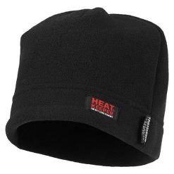 Męska czapka z termopolaru/cienkiej izolacji - Czarna - Jeden rozmiar. Czarne czapki męskie HEAT KEEPER, bez wzorów, sportowe. Za 113.54 zł.