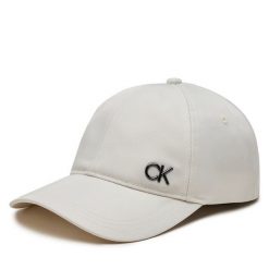 Czapka z daszkiem Calvin Klein. Niebieskie czapki męskie Calvin Klein, bez wzorów. Za 129.99 zł.