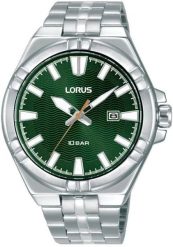 Zegarek Lorus męski RH975RX9 stalowy wodoszczelny . Szare zegarki męskie Lorus, ze stali. Za 279.00 zł.