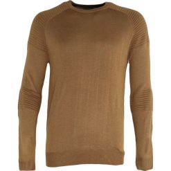 Brązowy Sweter Sure To Fall. Brązowe swetry męskie Born2be, z okrągłym kołnierzem. Za 64.99 zł.