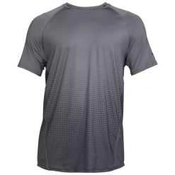 Koszulka sportowa męska Under Armour Raid 2.0 Dash Fade 1311389. Szare t-shirty sportowe męskie Under Armour, m, bez wzorów, sportowe, bez ramiączek. Za 139.00 zł.