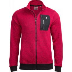 Bluza męska BLM610 - czerwony melanż - Outhorn. Bluzy rozpinane męskie marki Outhorn. W wyprzedaży za 99.99 zł.