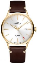 Zegarek męski Appella L90.1213M brązowy. Brązowe zegarki męskie Appella. Za 3,280.00 zł.