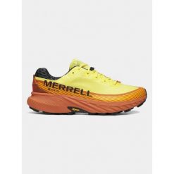 Męskie buty do biegania w terenie Merrell Agility Peak 5 GTX. Brązowe buty do biegania męskie Merrell, bez wzorów, bez zapięcia, do biegania. Za 579.99 zł.