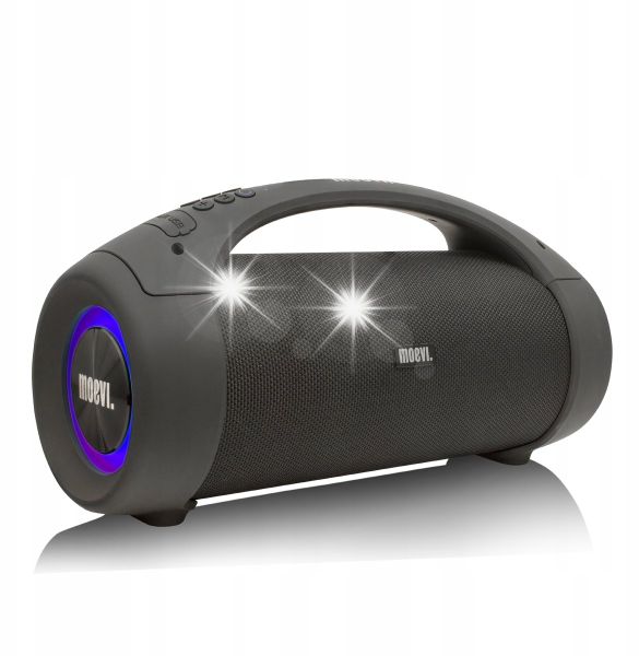 Głośnik GŁOŚNIK BLUETOOTH PRZENOŚNY BEZPRZEWODOWY BASS USB AUX MOEVI EGD-1124. Głośniki przenośne NoName. Za 439.98 zł.
