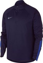 Nike Bluza piłkarska Shield Squad granatowa r. XL (AA9612 416). Bluzy nierozpinane męskie Nike, m, bez wzorów, bez ramiączek, bez kaptura. Za 197.01 zł.