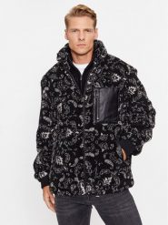 Guess Kurtka przejściowa M3BL16 WFSH2 Czarny Regular Fit. Czarne kurtki męskie Guess, l, z aplikacjami, z syntetyku, bez ramiączek, bez kaptura. Za 729.99 zł.