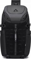 Pan i Pani Gadżet Ozuko Placak Męski Czarna Torba Na Jedno Ramię Męska Wodoodporna Crossbody. Czarne torby męskie na ramię Pan i Pani Gadżet, bez wzorów, małe. Za 140.00 zł.