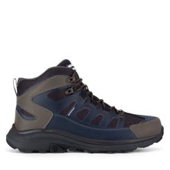 Trekkingi Hunter. Niebieskie buty trekkingowe męskie Hunter, bez wzorów, sportowe, bez obcasa, bez zapięcia. Za 379.99 zł.