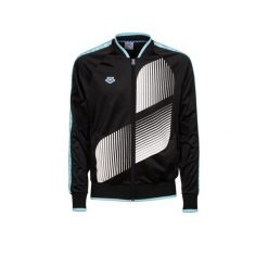 Bluza męska na basen Arena Relax IV Team Jacket Diamonds. Czarne bluzy nierozpinane męskie ARENA, m, bez wzorów, eleganckie, bez ramiączek, bez kaptura. Za 310.00 zł.