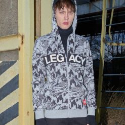 Rozpinana bluza z kolekcji Heritage - Jasny szary. Bluzy rozpinane męskie marki Cropp. Za 139.99 zł.