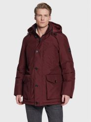 Boss Kurtka zimowa Osiass 50477966 Bordowy Regular Fit. Czerwone kurtki męskie Boss, na zimę, m, bez wzorów, z syntetyku, bez ramiączek, bez kaptura. Za 1,789.00 zł.