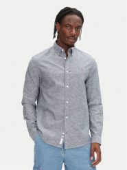Tommy Jeans Koszula DM0DM20875 Granatowy Regular Fit. Niebieskie koszule męskie Tommy Jeans, m, bez wzorów, z bawełny, bez kołnierzyka, bez ramiączek. Za 199.99 zł.