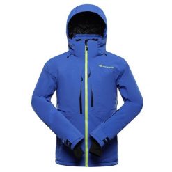 Kurtka męska narciarska 20.000 Alpine Pro Reas 2. Niebieskie kurtki narciarskie i snowboardowe męskie Alpine Pro, na zimę, m, bez wzorów, bez kaptura, narciarskie. W wyprzedaży za 1,499.00 zł.