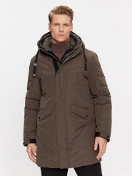 Geox Kurtka zimowa Velletri M3628N T3031F 3462 Zielony Regular Fit. Zielone kurtki męskie Geox, na zimę, m, bez wzorów, z syntetyku, bez ramiączek, bez kaptura. Za 2,209.00 zł.