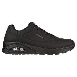 Sneakersy Skechers Uno Stand On Air. Czarne buty sportowe na co dzień męskie Skechers, m, bez wzorów, z materiału, casualowe, bez ramiączek, bez kaptura. Za 590.00 zł.