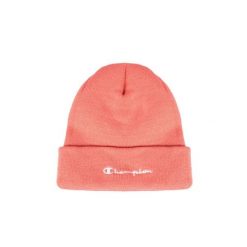 Czapka outdoor zimowa unisex Beanie. Czerwone czapki męskie CHAMPION, na zimę, bez wzorów, sportowe. Za 72.00 zł.