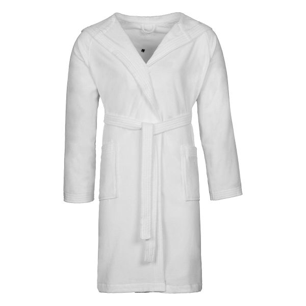 Szlafrok Texas. Białe szlafroki męskie Vossen, xl, bez wzorów, z bawełny, z kapturem. Za 358.00 zł.