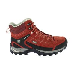 Wysokie buty turystyczne Élémenterre Sonora EV. Czerwone buty trekkingowe męskie Elementerre, bez wzorów, z nylonu, sportowe, bez obcasa, bez zapięcia. Za 359.60 zł.