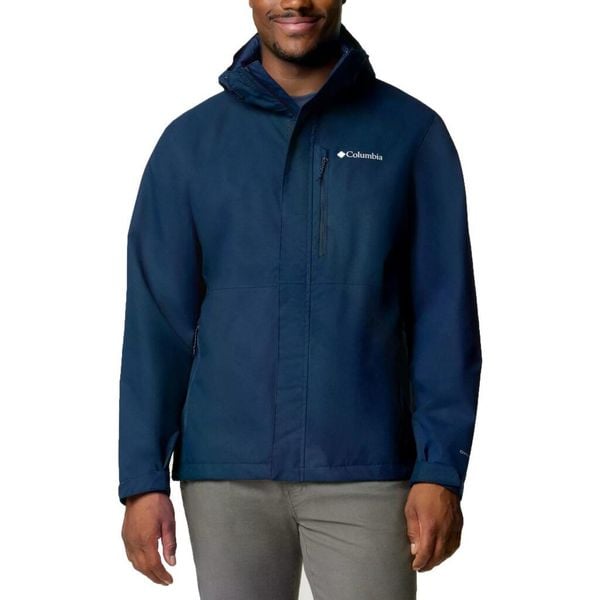 Kurtka COLUMBIA HIKEBOUND II JACKET Niebieski. Niebieskie kurtki męskie Columbia, m, bez wzorów, z tkaniny, casualowe, bez ramiączek, bez kaptura. Za 533.14 zł.