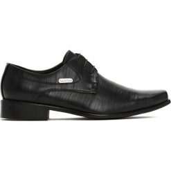 Czarne Półbuty Blank. Eleganckie półbuty męskie marki Born2be. Za 89.99 zł.