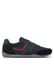 Geox Sneakersy U Wells U45T5A 02211 C4064 Granatowy. Niebieskie buty sportowe na co dzień męskie Geox, m, bez wzorów, z materiału, bez ramiączek, bez kaptura. Za 309.99 zł.