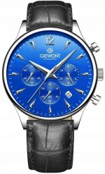 Zegarek Giewont Zegarek Męski Chronograph Sapphire Czarno Niebieski GW6310-A3. Czarne zegarki męskie Giewont. Za 213.53 zł.