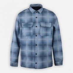 Koszula Oxbow Penken Dusk. Koszule męskie OXBOW, m, bez wzorów, bez kołnierzyka, bez ramiączek. Za 549.86 zł.