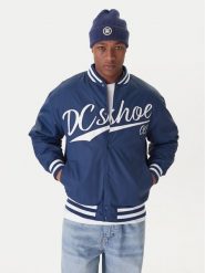 DC Kurtka bomber EDYJK03266 Granatowy Regular Fit. Niebieskie kurtki męskie DC, m, bez wzorów, z syntetyku, bez ramiączek, bez kaptura. Za 549.99 zł.