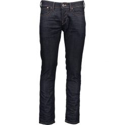 Dżinsy "Hatch 12 OZ" - Slim fit - w kolorze granatowym. Niebieskie jeansy męskie Denim Special, z aplikacjami, klasyczne. W wyprzedaży za 169.95 zł.