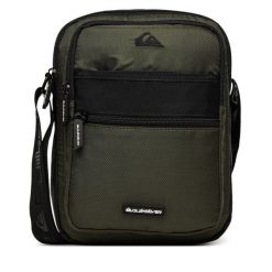 Saszetka Quiksilver. Zielone saszetki męskie Quiksilver, bez wzorów, małe. Za 119.99 zł.
