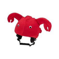 Czapka / nakładka na kask narciarski RAK. Czerwone czapki męskie CASCO, na zimę, bez wzorów, sportowe. Za 25.00 zł.