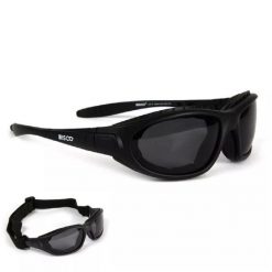 Polarizowane okulary przeciwsłoneczne IRISCO DUO – ochrona UV kat. 3 – sporty wo. Czarne okulary przeciwsłoneczne męskie IRISCO, bez wzorów, sportowe. W wyprzedaży za 141.10 zł.