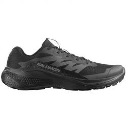 Buty do biegania męskie Salomon Alphaglide. Czarne buty do biegania męskie Salomon, bez wzorów, z materiału, bez zapięcia, do biegania. Za 349.00 zł.