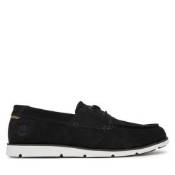 Mokasyny Timberland. Czarne mokasyny męskie Timberland, bez zapięcia. Za 419.99 zł.