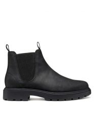 Geox Sztyblety U Spherica Ec7 U46FRA 000FF C9997 Czarny. Czarne sztyblety męskie Geox, ze skóry, bez obcasa, bez zapięcia. Za 549.99 zł.