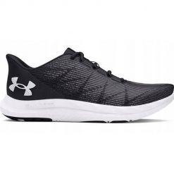 Buty do biegania męskie Under Armour BUTYUACHARGEDSPEEDSWIFT302699900185. Białe buty do biegania męskie Under Armour, bez wzorów, z materiału, bez zapięcia, do biegania. Za 257.99 zł.