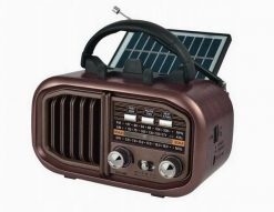 Radio przenośne RX-BT618B z panelem solarnym. Radia NEO. Za 86.33 zł.