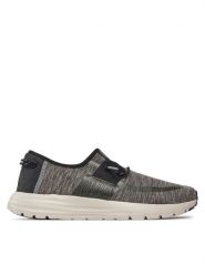 Hey Dude Półbuty Sirocco Dual Knit 40184-030 Szary. Szare codzienne półbuty męskie Hey dude, bez wzorów, z materiału, bez obcasa, bez zapięcia. Za 249.99 zł.