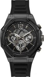 Zegarek Guess Zegarek męski Guess GW0263G4 czarny. Czarne zegarki męskie Guess. Za 701.00 zł.