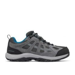 Columbia Buty Redmond Iii 1940591012. Niebieskie buty trekkingowe męskie Columbia, bez wzorów, ze skóry, sportowe, bez obcasa, bez zapięcia. Za 383.00 zł.