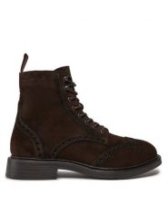 Gant Kozaki Millbro 7643417 Brązowy. Brązowe buty zimowe męskie Gant, bez wzorów, ze skóry, bez obcasa, bez zapięcia. Za 1,019.00 zł.