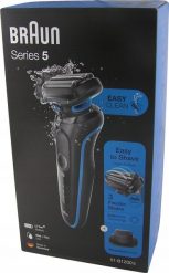 Braun Braun Series 5 - 51-B1200s, shaver (black/blue). Golarki męskie BRAUN. Za 374.60 zł.