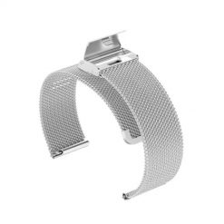 Regulowany pasek ze stali nierdzewnej do zegarka/smartwatch 22mm, SILVER/SREBRNY. Szare zegarki smartwatch Colmi. Za 31.12 zł.