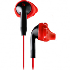 Słuchawki JBL Yurbuds Inspire 100. Czerwone słuchawki douszne JBL. Za 82.50 zł.