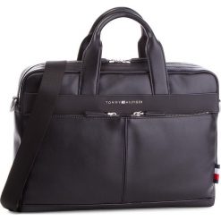 Torba na laptopa TOMMY HILFIGER - Th City Computer Bag AM0AM03586 002. Czarne torby na laptopa męskie Tommy Hilfiger, ze skóry ekologicznej. Za 699.00 zł.