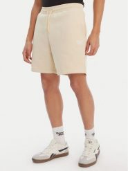 Reebok Szorty sportowe Bazunu RK25558CCM Beżowy Regular Fit. Brązowe szorty sportowe męskie Reebok, bez wzorów, z syntetyku, sportowe. Za 139.99 zł.